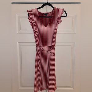 Tommy Hilfiger white and red dress size M